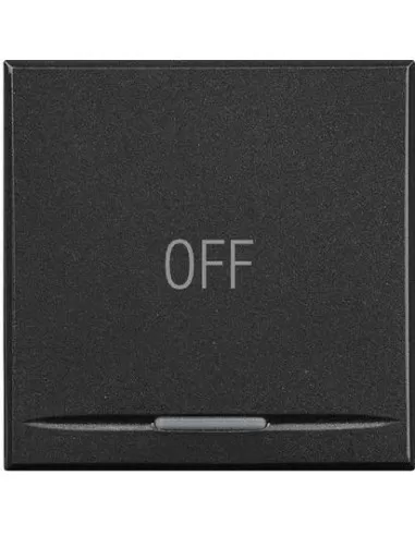 Bticino Axolute Dark Key Cover Off 2 Mod HS4915 // 2aa